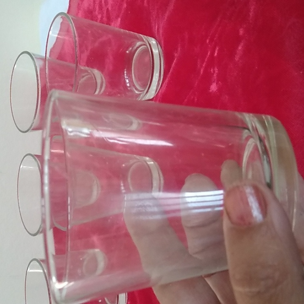 D- Set of 6 Juice Glasses - Picture 3 of 12
